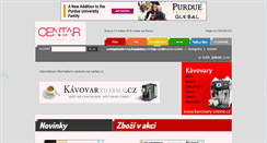 Desktop Screenshot of centar.cz